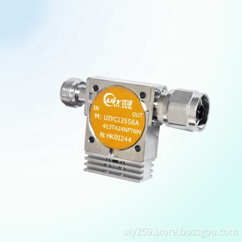 UIY Customized RF Coaxial Isolator 413 ~ 424 MHz
